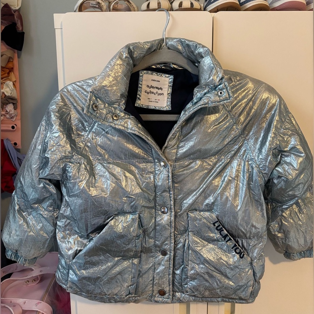 Zara Kids Silver Jacket